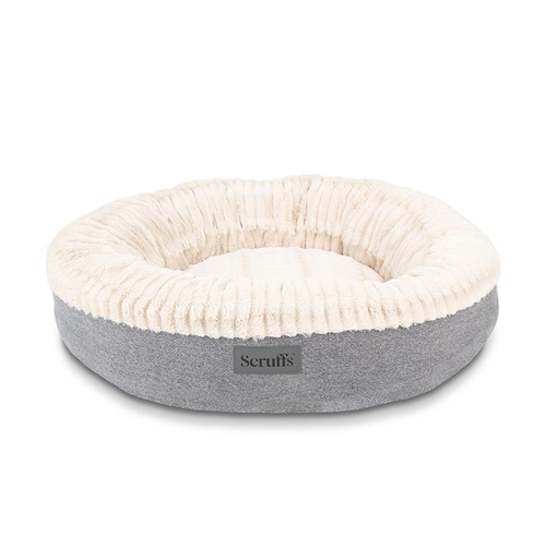 Visuel 1 du produit Scruffs Couchage Chien Corbeille Ronde Ellen Gris - Taille XL Ø 75 cm