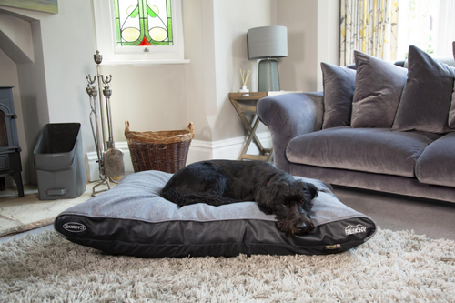Visuel 7 du produit Couchage Chien – Scruffs Coussin Hilton Gris – Taille XL