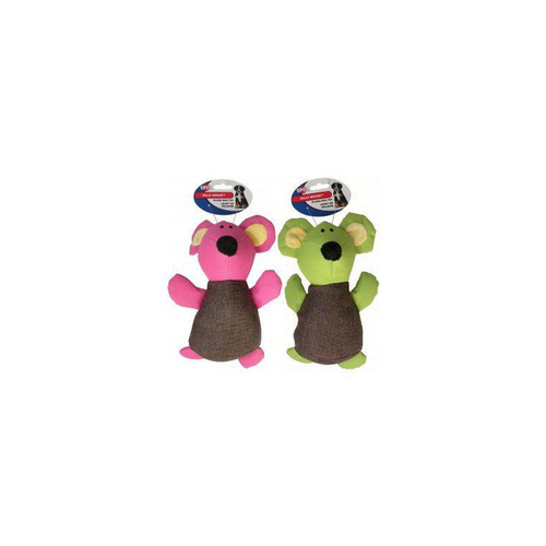 Visuel 1 du produit Jouet Chien – Agrobiothers Peluche Souris Millie - coloris aléatoire
