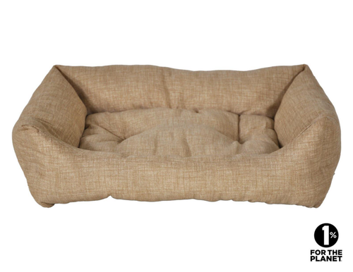 Visuel 1 du produit Vadigran Panier carré pour chien Adelle beige - 60 x 70 x 18 cm