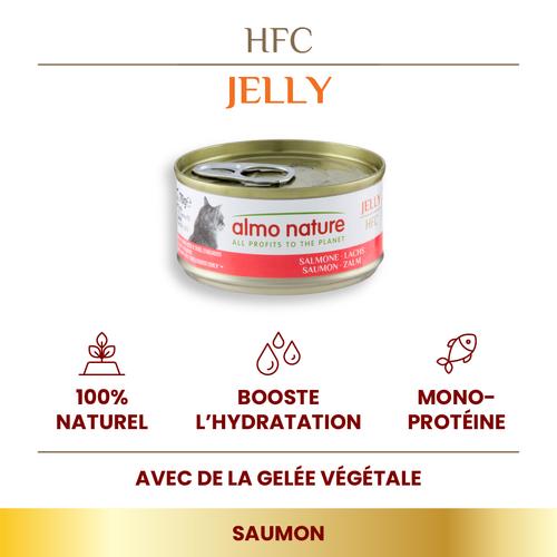 Visuel 2 du produit Boîte Chat – Almo Nature HFC Jelly Saumon 70 gr