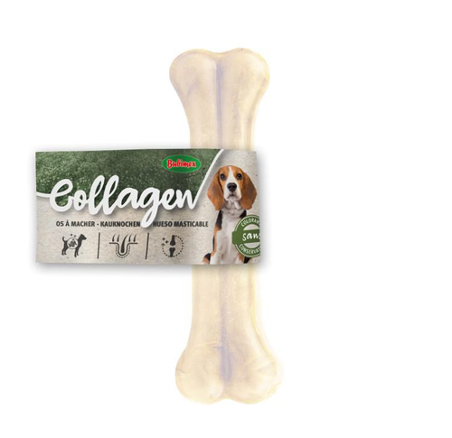 Visuel 1 du produit Bubimex Friandise Chien Os de Collagène pressé - 13 cm