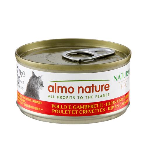 Visuel 1 du produit Boîte Chat – Almo Nature HFC Natural Poulet et Crevettes 70 gr