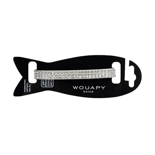 Visuel 1 du produit Collier Chat - Wouapy Collier Diam's Argent - 30 x 1 cm