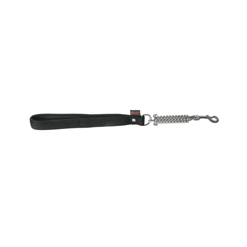 Visuel 1 du produit Laisse amortisseur nylon 50cm noire