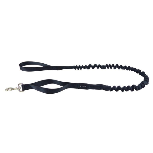 Visuel 1 du produit Laisse Chien - Kyflie Laisse élastique Ludus Cross Noir - 200 cm