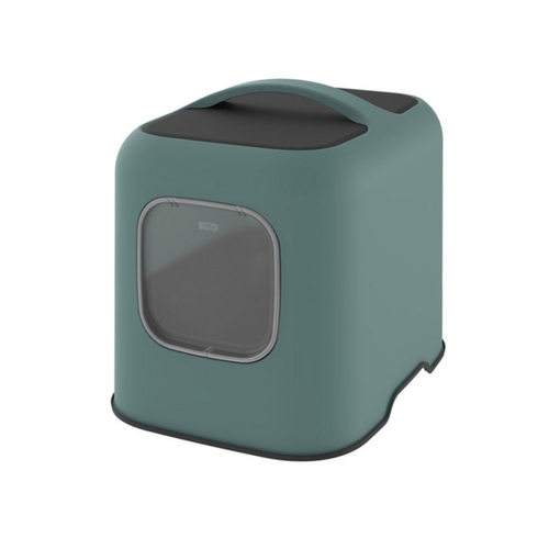 Visuel 1 du produit Hygiène Chat – Rotho Maison de toilette Biala Vert de Gui – 44,3 x39,5 x 51 cm