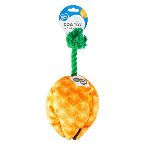 Visuel 1 du produit Duvoplus Jouet Chien Distributeur De Friandises Jaune Ananas - Taille 37 x 37 x 26 cm