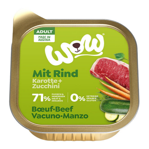 Visuel 1 du produit Wow Aliments Humides Chien Bœuf - 150 g