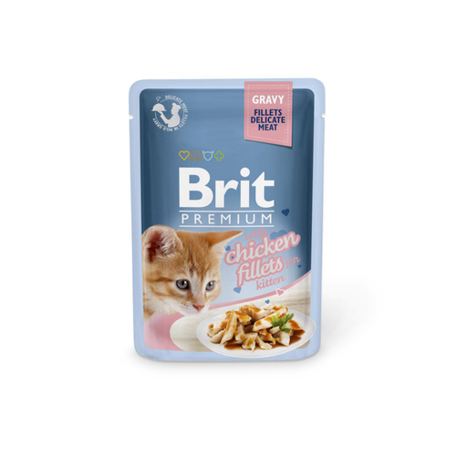 Visuel 1 du produit Brit Premium Sachet Chaton Poulet en sauce - 85 gr