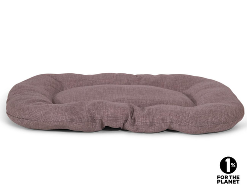 Visuel 1 du produit Vadigran Coussin ovale pour chien Adelle brun - 90 x 60 cm