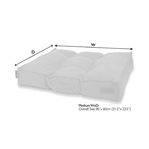 Visuel 6 du produit Scruffs Couchage Chien Coussin Seattle Gris - Taille M 80 x 60 x 14 cm