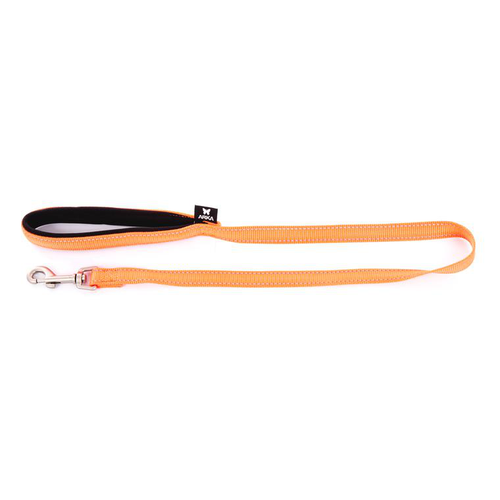 Visuel 1 du produit Laisse Chien - Martin Sellier Laisse Neo+ orange – 2 x 100 cm