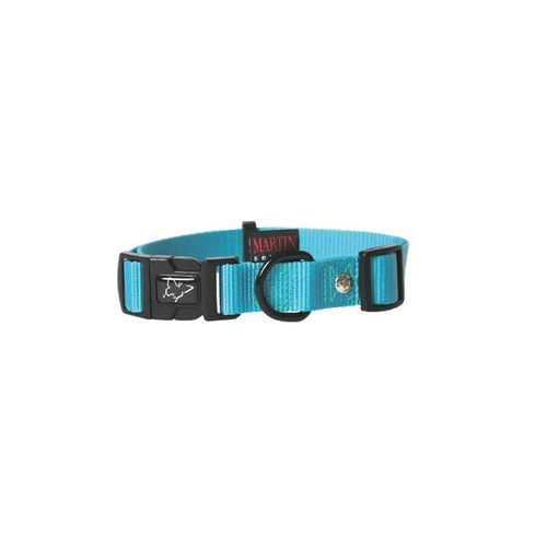 Visuel 2 du produit Martin Sellier Collier Chien réglable Turquoise - 45 / 65 x 2,5 cm