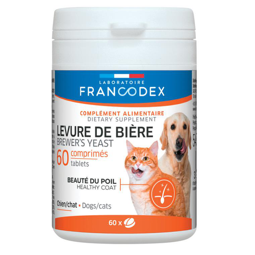 Visuel 1 du produit Soin – Francodex Levure de bière - 60 comprimés