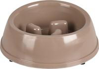 Visuel 1 du produit Gamelle anti-glouton taupe Mangi chien 500 ml – Flamingo