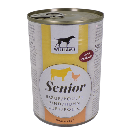 Visuel 1 du produit William's Aliments Humides Chien Bœuf Et Poulet Senior - 400 g