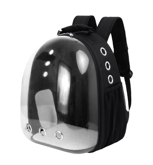 Visuel 1 du produit Wouapy Sac à dos Noir Coque Transparente - 31 x 42 x 28 cm