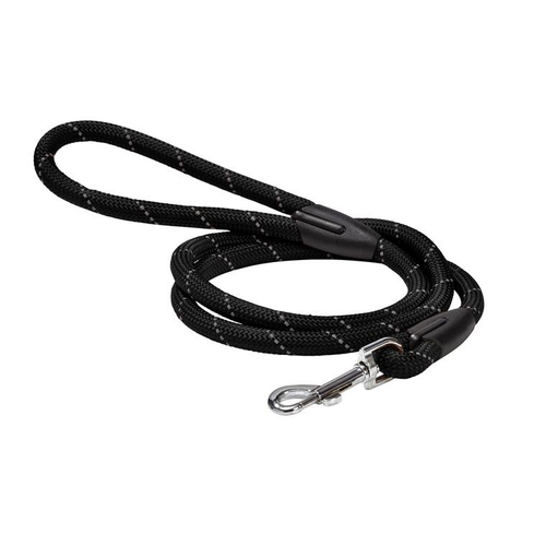Visuel 1 du produit Laisse Chien – Bobby Lasso Walk Noir – 1,2 m