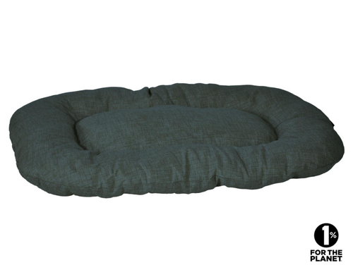 Visuel 1 du produit Vadigran Coussin ovale pour chien Adelle gris - 90 x 60 cm