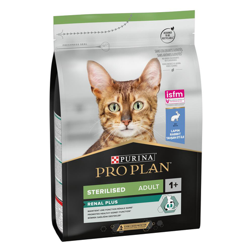 Visuel 1 du produit Croquettes chat Sterilised Proplan Lapin Le sac de 3 kg