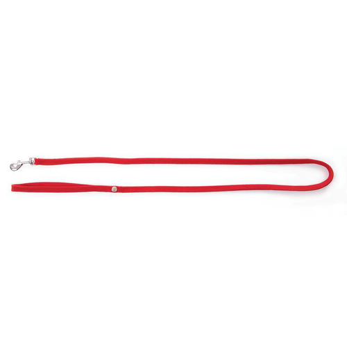 Visuel 1 du produit Laisse tubulaire pour chat coloris rouge - 120 cm