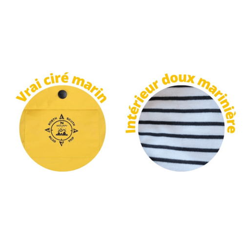 Visuel 2 du produit Wouapy Ciré Basic jaune