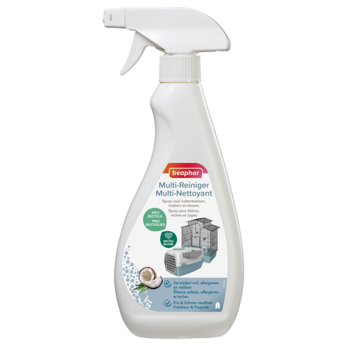 Visuel 1 du produit Beaphar Spray Multi-nettoyant aux probiotiques - 500 ml