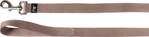 Visuel 1 du produit Laisse Chien - Flamingo Laisse nylon Ziggi Taupe - 130 x 2,5 x 0,4 cm
