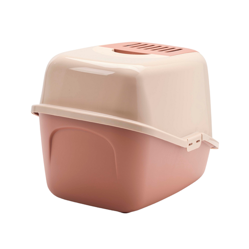 Visuel 3 du produit Savic Maison de toilette Nestor rose - 56 x 39 x 38,5 cm