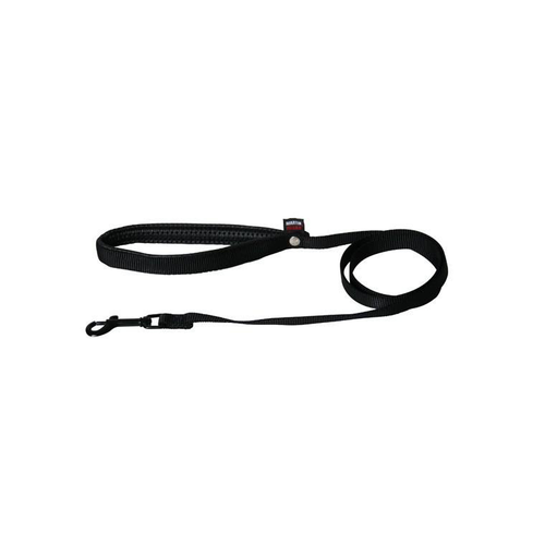 Visuel 2 du produit Martin Sellier Laisse nylon Noir - 120 x 2,5 cm