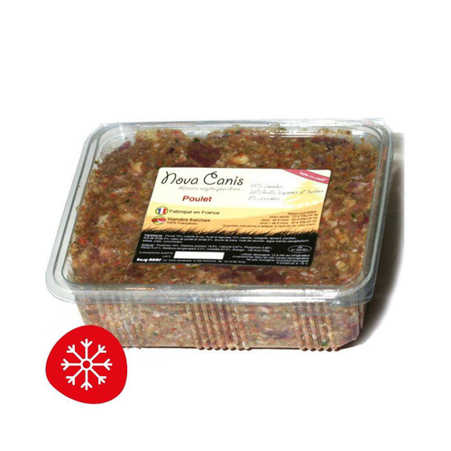 Visuel 1 du produit BARF Chien - Easy Barf Nova Canis au poulet - 500 gr
