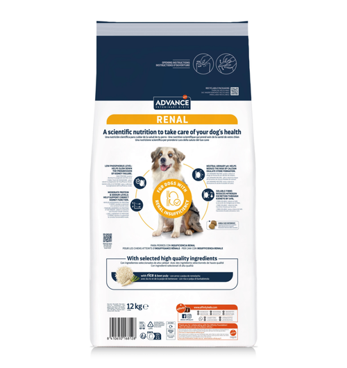 Visuel 4 du produit Advance Veterinary Diets Croquettes Chien Renal - 12 kg