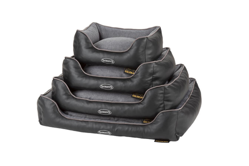 Visuel 4 du produit Couchage Chien – Scruffs Corbeille Hilton Gris – Taille L