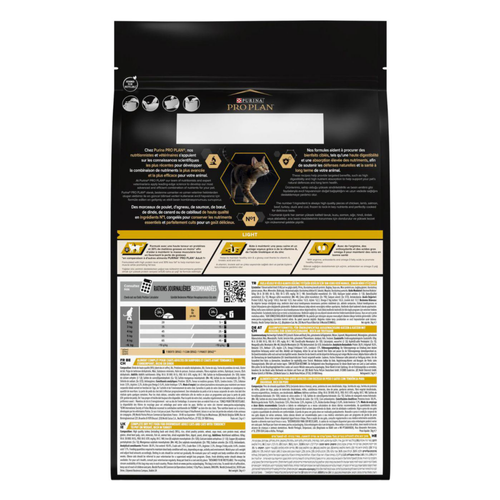 Visuel 2 du produit Croquettes Chat – Pro Plan Light Adulte Dinde – 3 kg