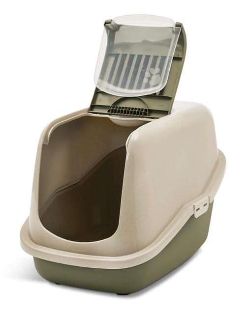 Visuel 5 du produit Savic Maison de toilette Happy Planet vert - 56 x 39 x 38,5 cm