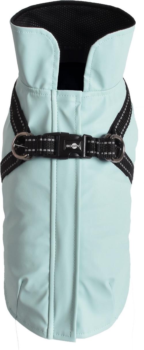 Visuel 1 du produit Bobby Manteau Chien Néoprène Bleu Glacier Harnais Intégré Tom - Taille 60XL