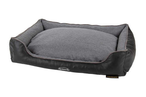 Visuel 2 du produit Couchage Chien – Scruffs Corbeille Hilton Gris – Taille XL