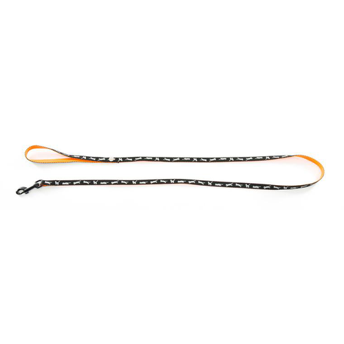 Visuel 1 du produit Laisse Cat Bi-color pour chat noire - 120 cm