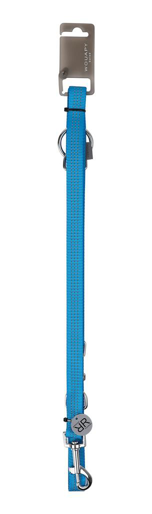 Visuel 1 du produit Laisse Chien - Wouapy Laisse multipositions Protect Bleu - 180 x 2 cm
