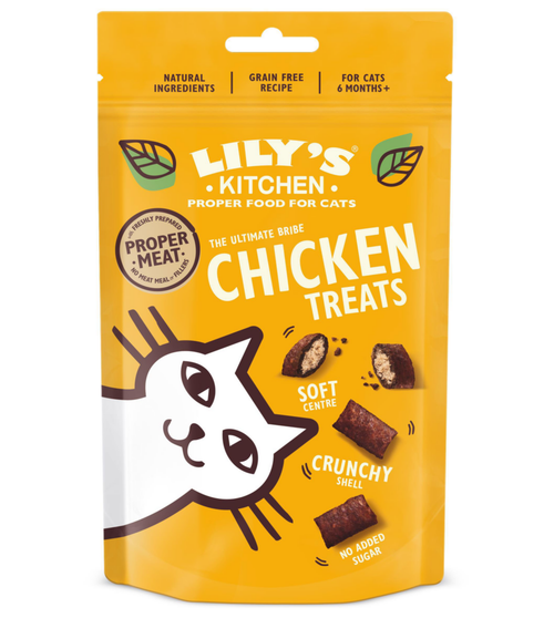 Visuel 1 du produit Lily's Kitchen Friandise Chat Poulet - 60 gr