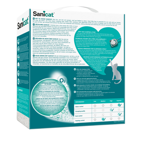 Visuel 2 du produit Sanicat Litière Minérale Chat Active White Ultra - 10 L