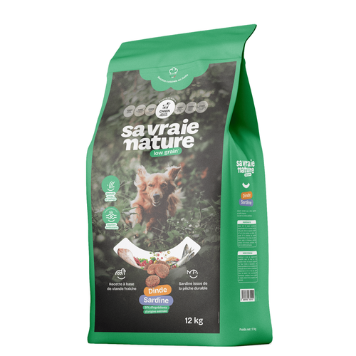 Visuel 1 du produit Sa Vraie Nature Croquettes Chien Adulte Medium Dinde/Sardine - 12 kg
