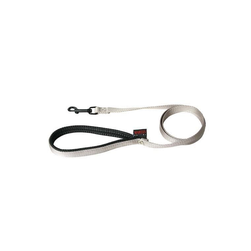 Visuel 2 du produit Martin Sellier Laisse nylon Gris - 120 x 2 cm