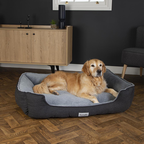 Visuel 3 du produit Scruffs Couchage Chien Orthopédique Corbeille Harvard Gris - Taille XXL 110 x 82 x 22 cm