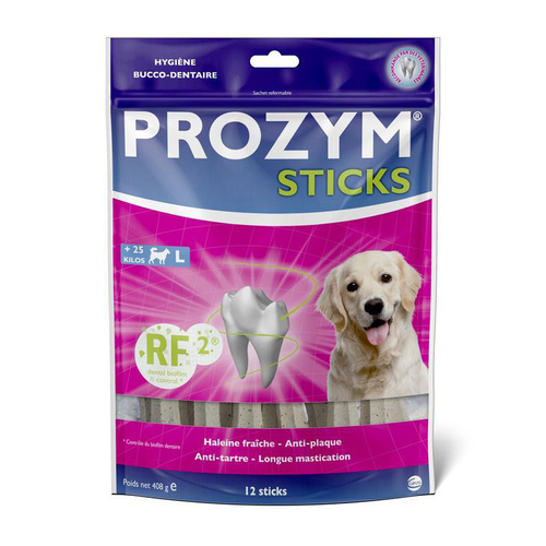 Visuel 1 du produit Friandises Chien – Prozym Lamelles dentaires x12 – taille L
