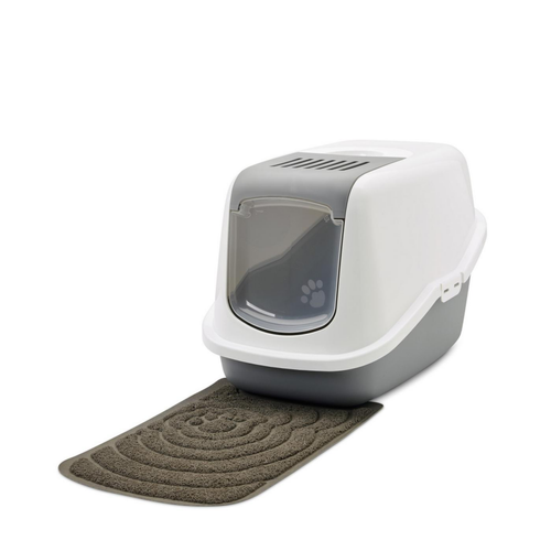 Visuel 6 du produit Hygiène Chat – Savic Maison de toilette Nestor gris – 56 x 39 x 38,5 cm