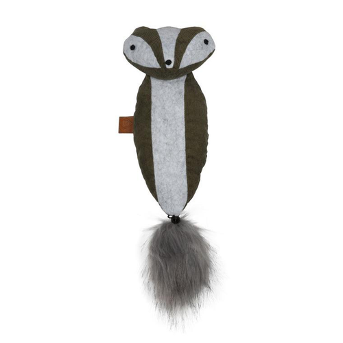 Visuel 1 du produit Jouet Chat - Rocco Cuddle Vert - 40 x 11 x 10 cm