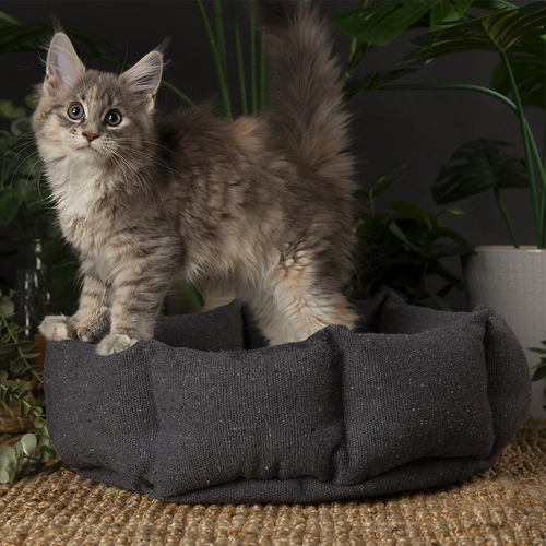 Visuel 8 du produit Scruffs Couchage Chat Corbeille Eco Eden Gris - Ø 45 cm