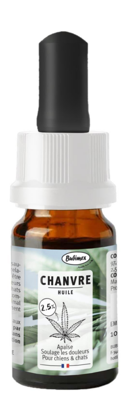 Visuel 1 du produit Bubimex Huile de CBD 2,5% - 10 ml